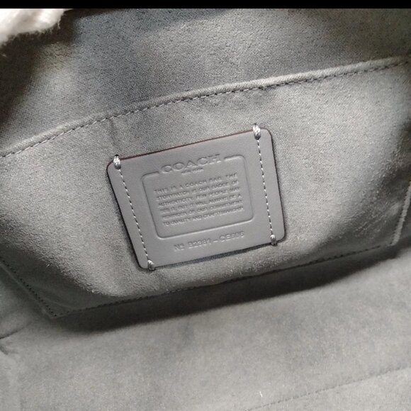 Coach Grace Carryall Leather Gray - EUC - Picture 10 of 10